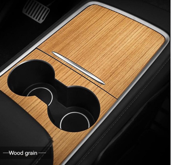 碳纖維紋路中控面板貼